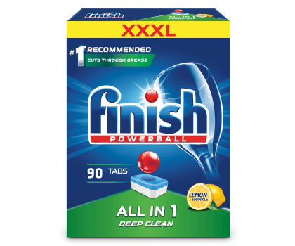 Akcesoria do zmywarek FINISH Tabletki All-in-1 90 cytrynowe